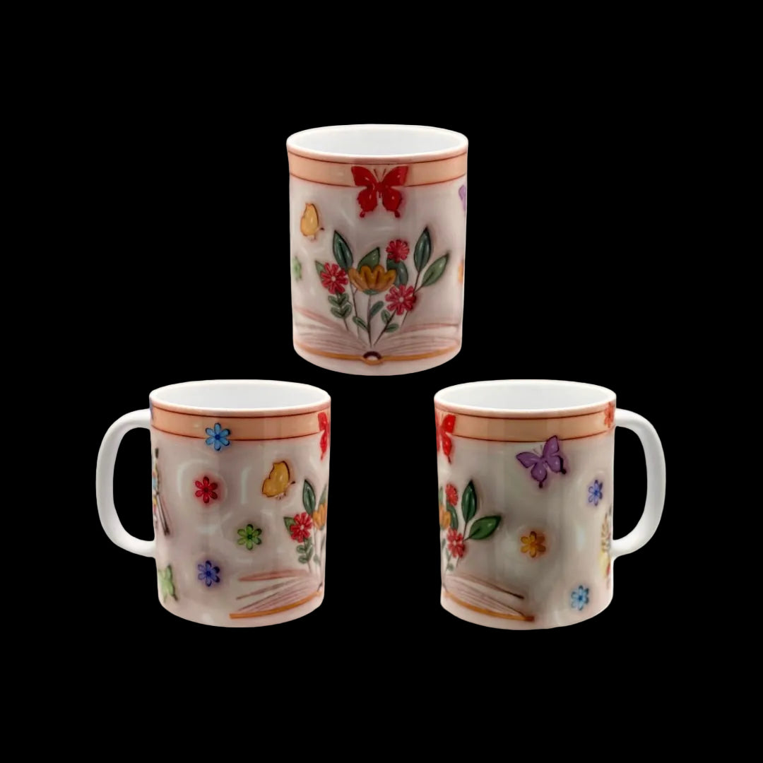 Booked and Busy Reading Mug