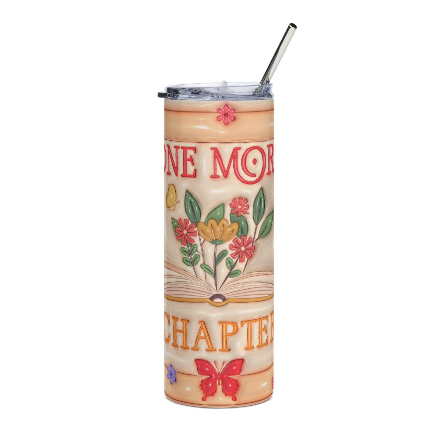 Booked and Busy Reading Tumbler