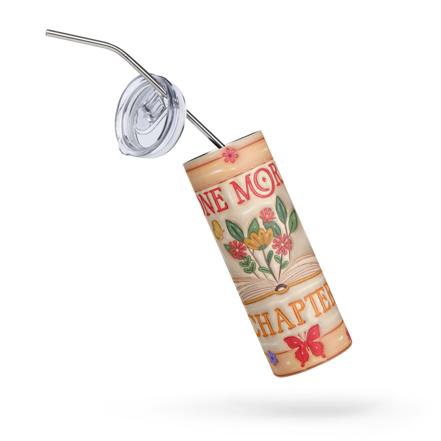 Booked and Busy Reading Tumbler