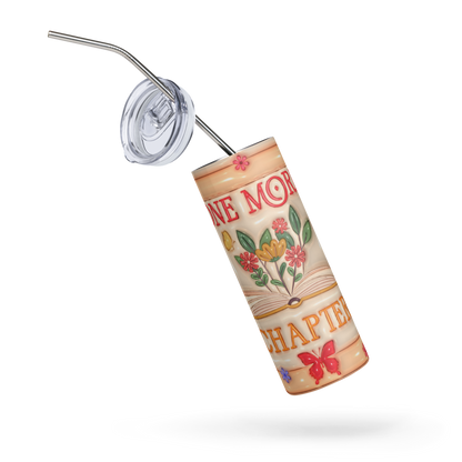 Booked and Busy Reading Tumbler