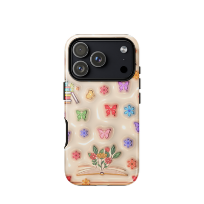 Booked and Busy Reading iPhone Case