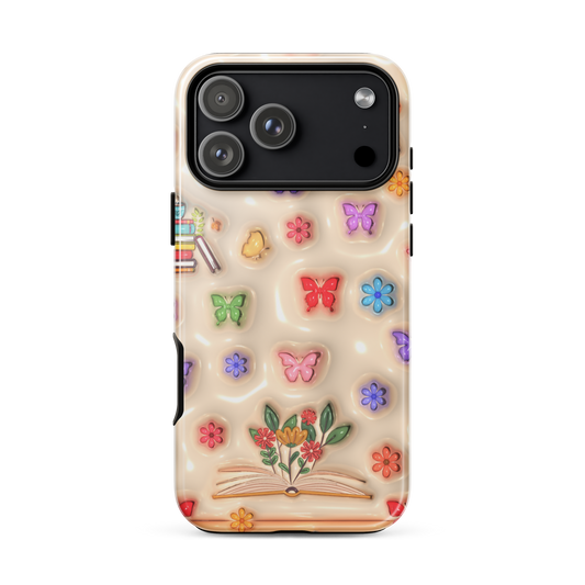 Booked and Busy Reading iPhone Case